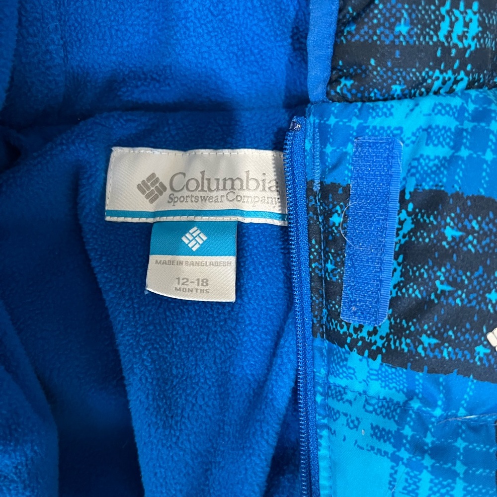 Columbia 12-18m snowsuit
